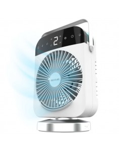 Cecotec EnergySilence 600 DeskChill Smart Rotate Climatizador Portatil de Mesa - Deposito 300ml - Tactil - 4 Velocidades -