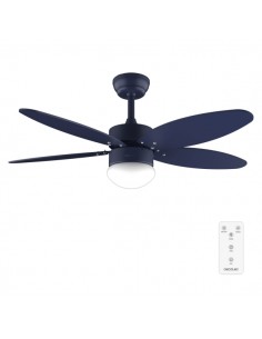 Cecotec EnergySilence Aero 4260 Full Purple Ventilador de Techo con 5 Aspas Reversibles y Luz - 40W - Diametro de 42" - 3