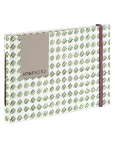 Hama Album de Fotos - 20 Paginas Marrones - Tapa Plastificada - 18x13cm - Multicolor