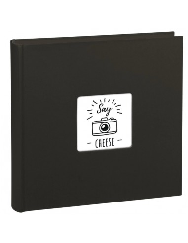 Hama Fine Art Album de Fotos - 100 Paginas Negras - Tapa de Papel - 30x30cm - Color Negro