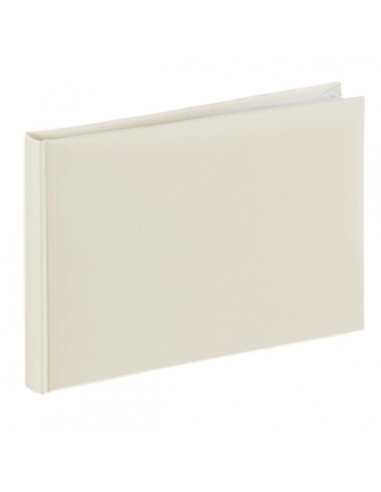 Hama Fine Art Album de Fotos - 36 Paginas Blancas - Tapa de Papel - 24x17cm - Color Beige