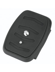 Hama Star 200 Soporte de Liberacion Rapida para Tripode - Tornillo de 1 4" - Plastico - 6.6x5.1cm - Color Negro