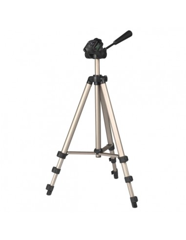 Hama Star 75 Tripode para Camara con Rosca 1 4" - Peso Max 2.5kg - Altura Ajustable hasta 125cm - Aluminio - Soporte de