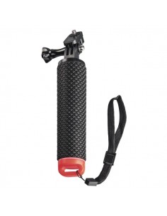 Hama Mango Flotante para Camara Deportiva - Plastico - Rosca Estandar - Color Negro