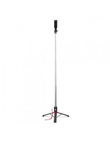 Hama Fancy Stand 110 II Palo Selfie con Tripode - Disparador Bluetooth 5.3 - Aluminio y Plastico - Extensible hasta 110cm -
