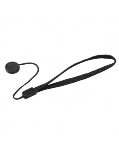 Hama Sujeccion para Tapa de Objetivo - Goma - Plastico - Banda Elastica - Color Negro