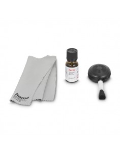Hama Wet Set de Limpieza para Camaras - Pincel Soplador - Bayeta de Microfibra - Limpiador Liquido - Incluye Bolsa