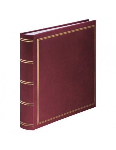 Hama Londres Album de Fotos - 80 Paginas Blancas - 30x30cm - Color Rojo