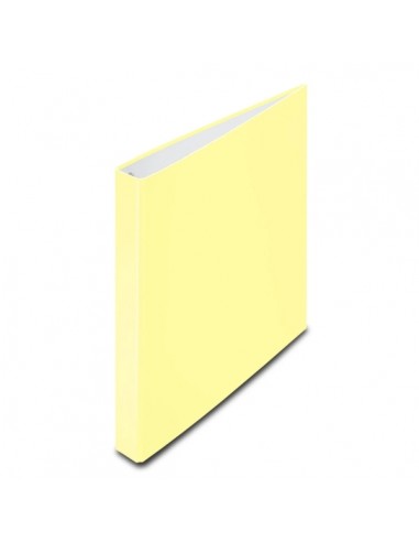 Hama Carpeta de 4 Anillas Lomo de 39mm - Tapa Plastificada - 29x32.5cm - Color Amarillo