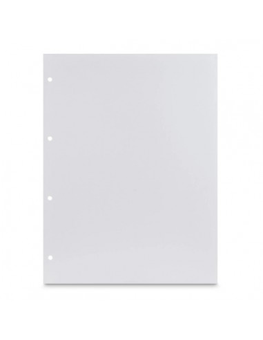 Hama Pack de 25 Cartulinas para Fotos - Perforado - 233x310mm - Color Blanco