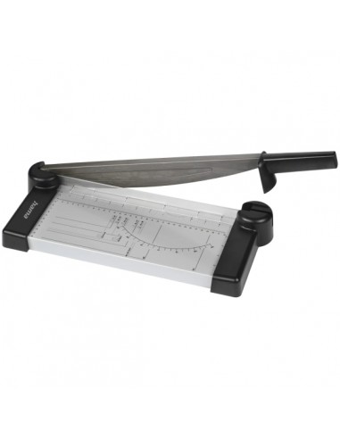 Hama Procut S 330 Plus Guillotina - Longitud de Corte 330mm - Metal - 19.5x6x57.5cm - Color Negro y Gris