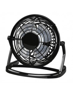 Hama Ventilador de Mesa USB de 10cm - Cable 1m - Color Negro