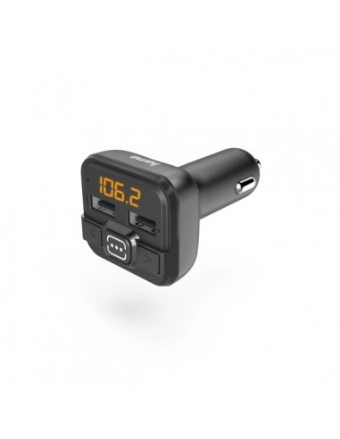 Hama Transmisor FM para Coche - Entrada USB - Color Negro