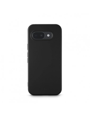 Hama Fantastic Feel Funda Google Pixel 9A - Poliuretano Termoplastico - Bordes Elevados - Color Negro