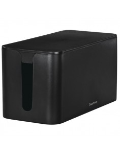 Hama Mini Caja para Regletas y Cables - Facil Organizacion y Limpieza - Proteccion Infantil y de Mascotas - Diametro Maximo