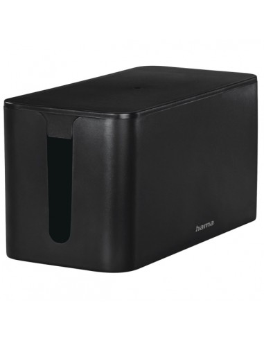 Hama Mini Caja para Regletas y Cables - Facil Organizacion y Limpieza - Proteccion Infantil y de Mascotas - Diametro Maximo