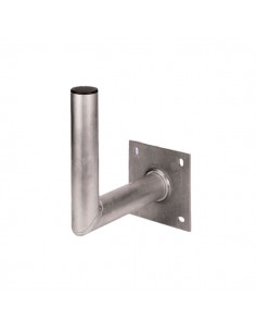 Hama Essential Soporte de Pared para Satelites hasta 1m de Diametro - Aluminio - Separacion de 25cm hasta la Pared - Color