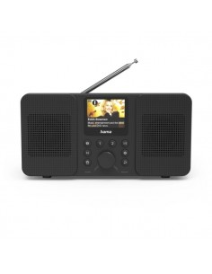 Hama DIR10 Radio Digital - Potencia 6W - Bluetooth - Cable 180cm - Pantalla 2.4" - Reloj - Doble Banda 2.4 y 5GHz -