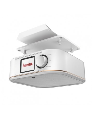 Hama Dr350 Radio Digital - Potencia 5W - Jack 3.5mm - Pantalla 2.4" - Temporizador - Compacto - 33x22x7cm - Color Blanco