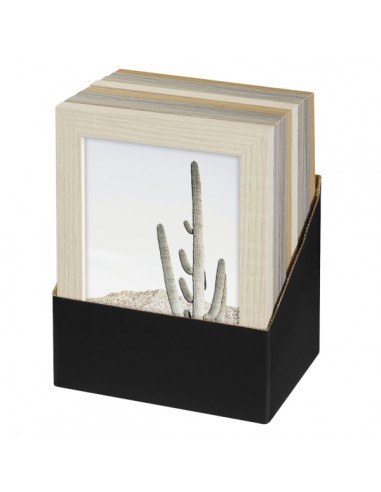 Hama Nature Marco de Fotos 13x18cm - Formato Retrato - Madera MDF - 16x21x1.3cm - Colores Surtidos