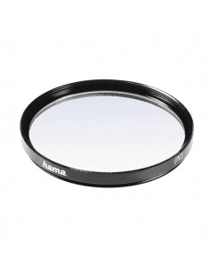 Hama Filtro Ultravioleta de 52mm Recubrimiento Doble - Cristal Optico - Color Negro