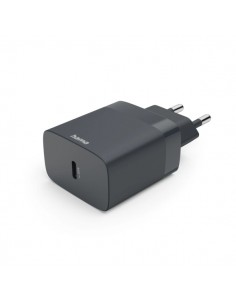 Hama Cargador de Pared - Potencia 30W - USB-C - Power Delivery - Color Gris