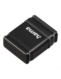 Hama Smartly Memoria Pendrive USB 2.0 con Tapa - 32GB de Capacidad - 10Mb s de Transferencia - 21x15x6.5mm - Color Negro