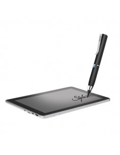 Hama Active Fineline Lapiz Digital para Tablet - Punta Fina de 2.5mm - Cuerpo de Aluminio - Longitud de 116mm - Clip