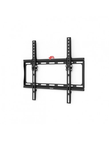 Hama Soporte Fijo de Pared para TV hasta 75" - Peso Max 35kg - Inclinable - VESA 400x400mm - Acero - Nivel de Burbuja - Color
