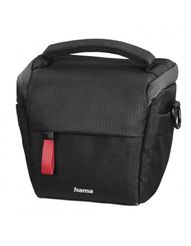 Hama Matera Funda para Camara - Poliester Reciclado - Asa para Cinturon - Compartimentos Separados para Objetivos - Asa de