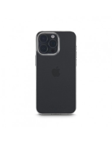 Hama Always Clear Funda para iPhone 16 Pro - Antideslizante - Especial Antiamarilleo - Poliuretano Termoplastico - Bordes