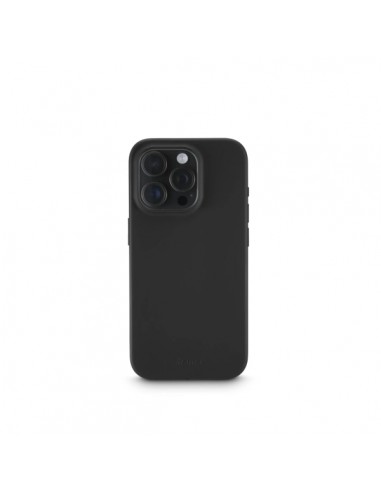 Hama Fantastic Feel Funda para iPhone 16 Pro - Antiadherente Anti-Suciedad - Poliuretano Termoplastico - Bordes Elevados -