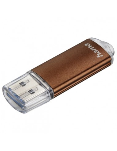 Hama Laeta Memoria Pendrive USB 3.0 con Tapa - 128GB de Capacidad - 90Mb s de Transferencia - Cuerpo Metalico - 60x18x9mm -