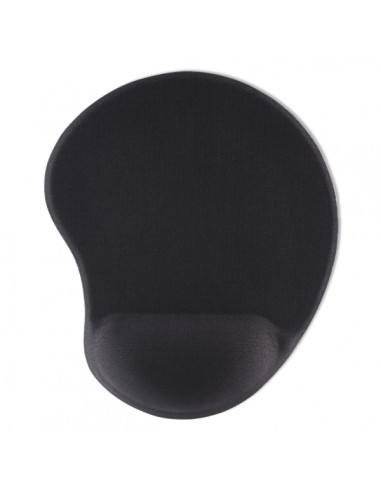 Hama Ergo Alfombrilla para Raton - Ergonomico - Base Antideslizante - Efecto Memoria - 21.5x25.5x2.1cm - Color Negro