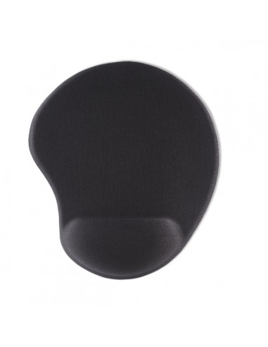 Hama Ergo Mini Alfombrilla para Raton - Ergonomico - Base Antideslizante - Efecto Memoria - 20x23x2.1cm - Color Negro