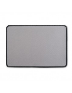 Hama Business Alfombrilla para Raton - Base Antideslizante - Superficie de Tela - 29.7x0.3x21.3cm - Color Gris