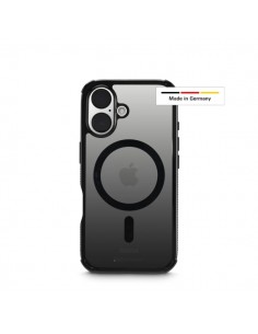 Hama Extreme Protect Funda para iPhone 16 - Magnetico - Antideslizante - Policarbonato - Proteccion D3O - Bordes Elevados -