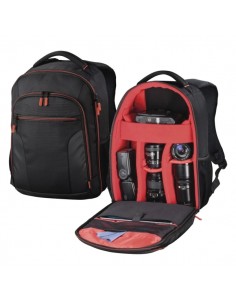 Hama Miami Mochila para Camara - Capacidad 12L - Poliester - Bolsillo para Tablet hasta 10.2" - Compartimentos Separados para