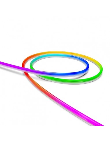 Hama Tira LED de Neon RGB Inteligente para Exterior - Longitud 5m - IP44 - WiFi - Flexible - Multicolor