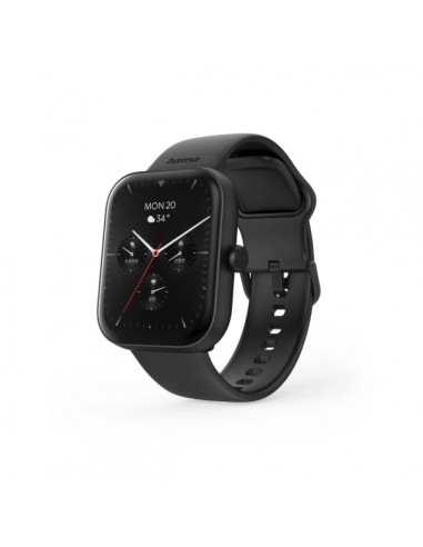 Hama 5000 Reloj Inteligente Smartwatch - Bluetooth 5.3 - Bateria 300mAh - Pantalla TFT 1.65" - IP68 - Pulsera de Silicona -