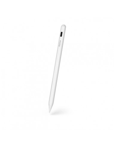 Hama Scribble Lapiz Optico Activo para IPad - Longitud de 165mm - Funcion Escritura a Mano - Color Blanco