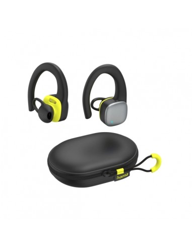 Hama Spirit Athletics Auriculares Deportivos - Bluetooth - Autonomia hasta 7h - Microfono Omnidireccional - Rango 10m - IPX5