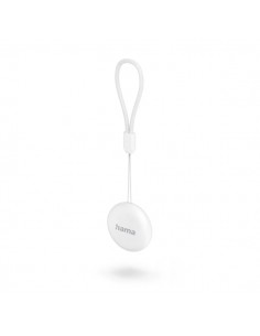 Hama Find My Device Pack de 2 Localizadores Antiperdida para Android - Bluetooth - Autonomia hasta 365 Dias - Color Blanco