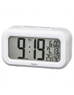 Hama Rc 660 Radio Reloj Despertador - Termometro - Higrometro - Pantalla Digital - Funcion de Repeticion de Alarma - 2