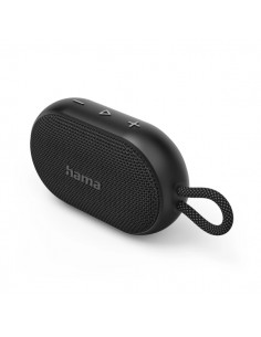 Hama Altavoz Portatil con Asa - Potencia 6W - Bluetooth - Autonomia hasta 12H - USB-C - Bateria 1200mAh - Rango 10m - IPX7 -
