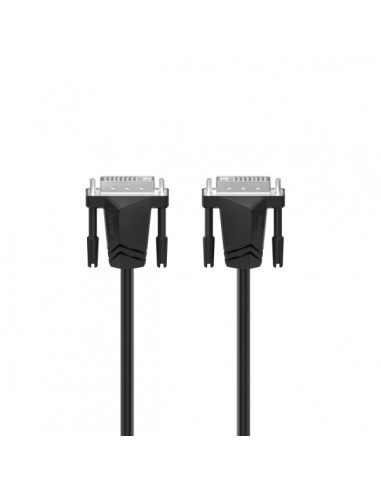 Hama Essential Cable DVI - Cable 1.5m - WqhdÂ  - Dual Link - Blindaje Doble - Color Negro