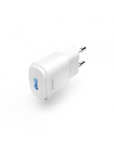 Hama Cargador de Pared - Potencia 6W - USB-A - Color Blanco