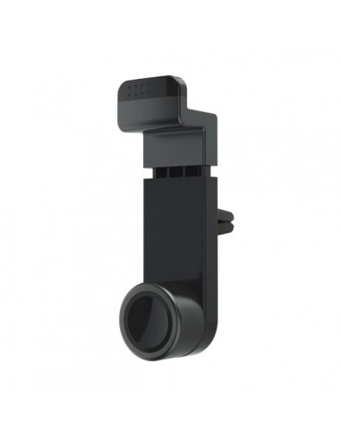 Hama Flipper Soporte de Coche para Smartphone - Pinza para Rejilla - Ancho Dispositivo de 4.8 a 9cm - Color Negro