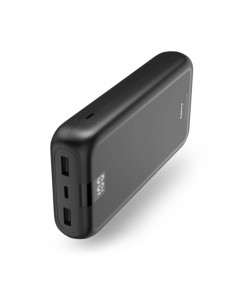 Hama Bateria Externa Powerbank 24000mAh - Polimero de Litio - USB-C - USB-A - Carga Rapida - 3 Conexiones de Salida -