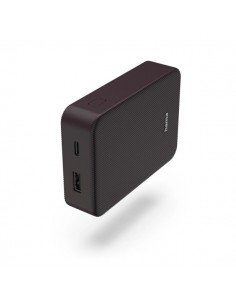 Hama Color 10 Bateria Externa Powerbank 10000mAh - Polimero de Litio - USB-C - USB-A - Carga Rapida - Indicador LED de Carga